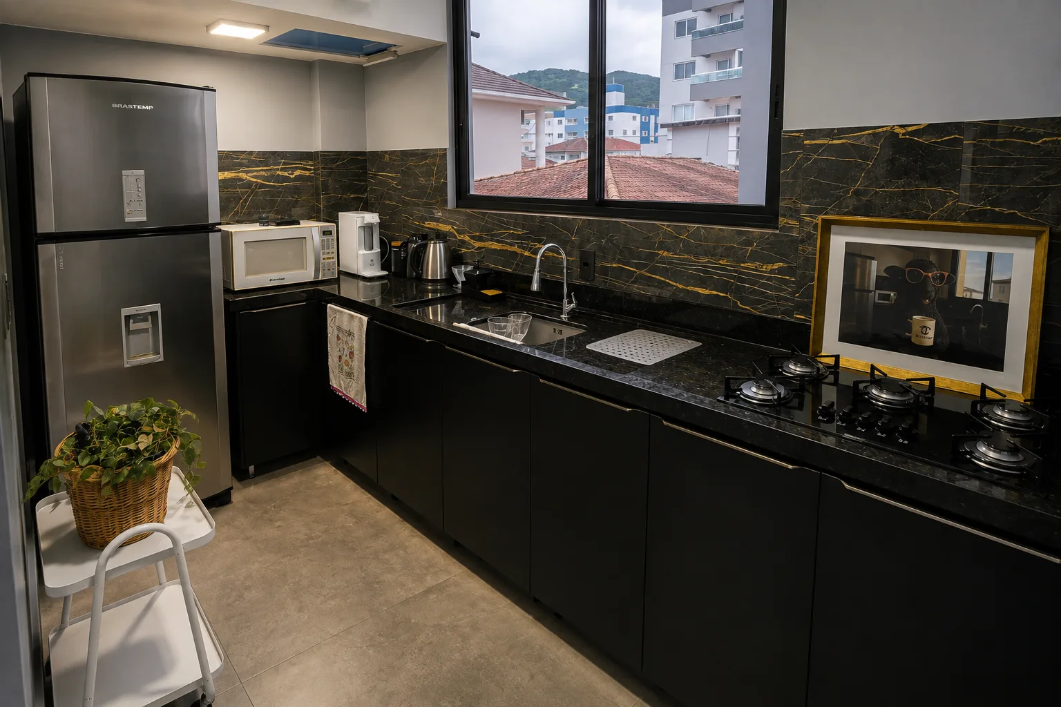 Cozinha equipada